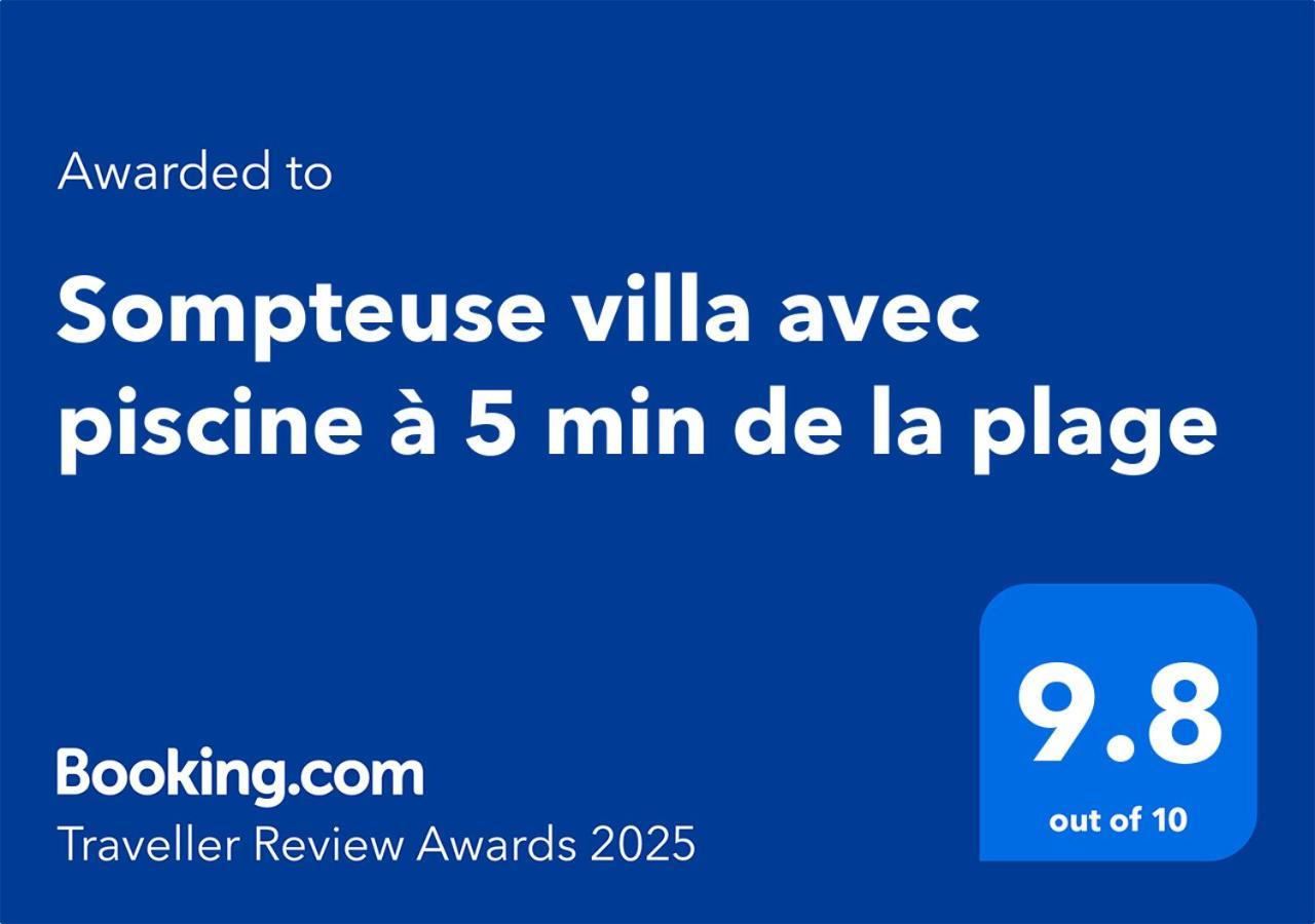 Sompteuse Villa Avec Piscine A 5 Min De La Plage Пойнт-Ноар Екстериор снимка